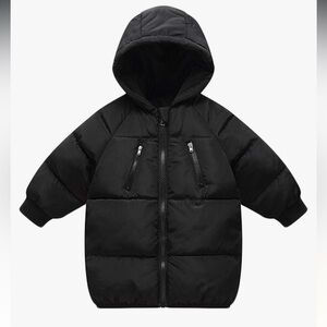 Kids Hooded Puffer Winter Coat